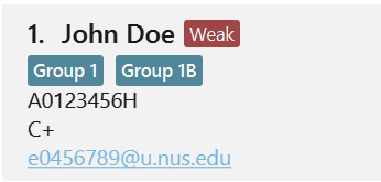 Weak Label